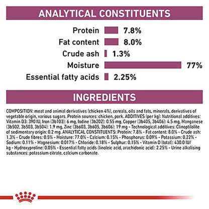 Royal Canin Veterinary Diets Renal Cat Food Pouches with Chicken, 12x85g / 48x85g