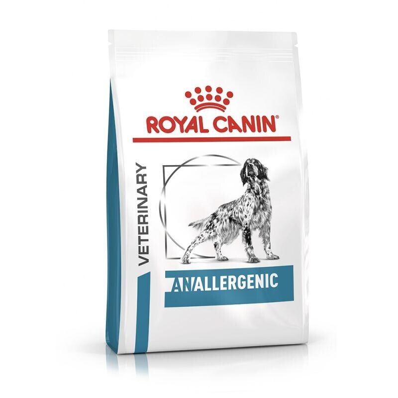 Royal Canin Veterinary Dog Diet Canine Dry Dog Food – Anallergenic - 3kg , 8kg