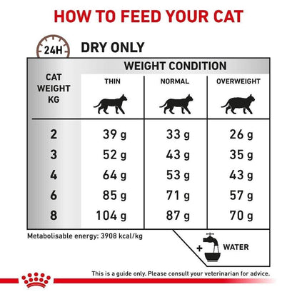 Royal Canin Veterinary Dry Cat Food Gastrointestinal Fibre Response - 2kg, 4kg