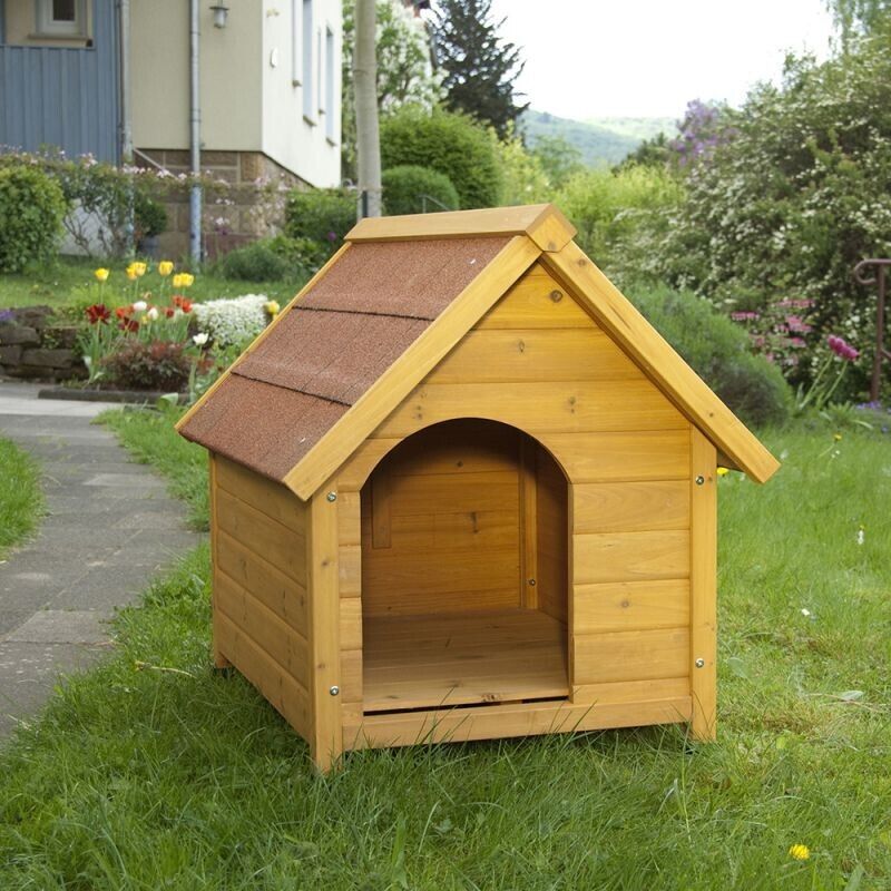 Wooden Dog Kennel Outdoor House Weather Proof Shelter Puppy Den - S,M,L,XL,XLL