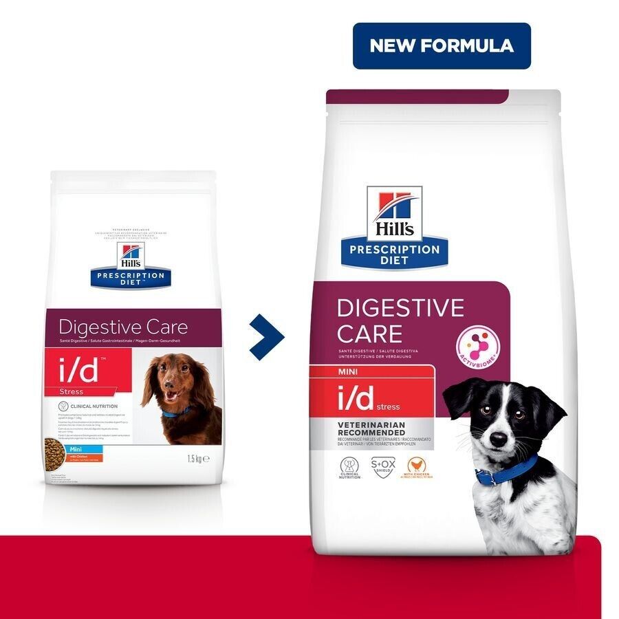 Hill's Prescription Diet Canine i/d Stress Mini Digestive Care - 1kg, 3kg, 6kg