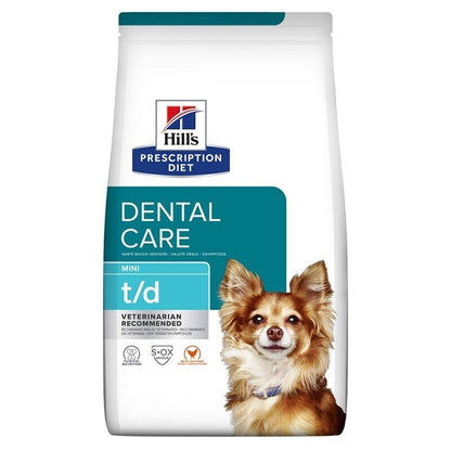 Hill's Prescription Diet Canine t/d Mini Dental Care Dry Dog Food - Chicken