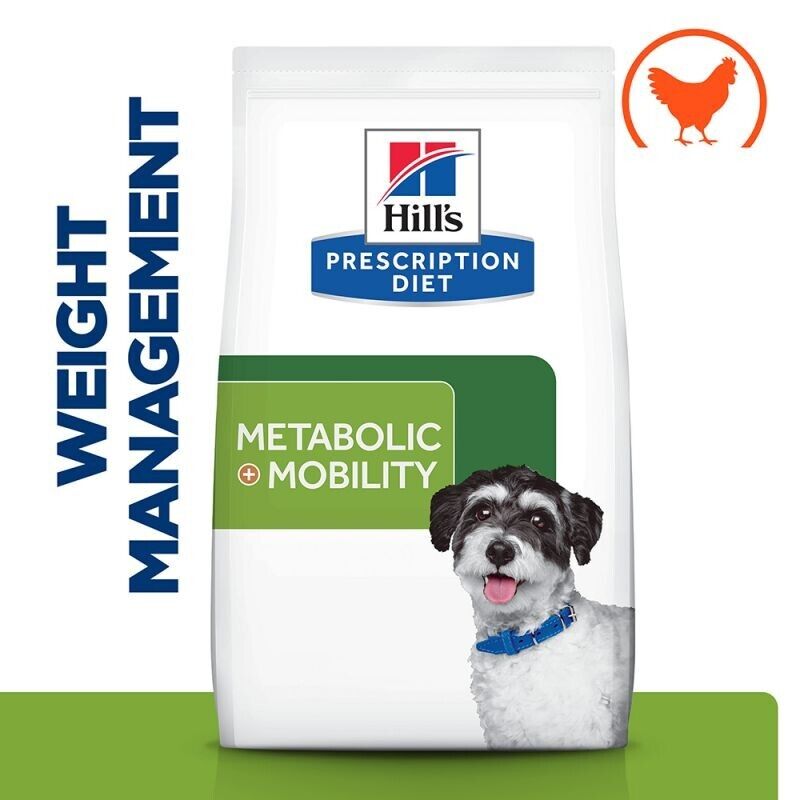 Hill's Prescription Diet Dry Dog j/d Mini Metabolic + Mobility - 1kg, 3kg, 6kg