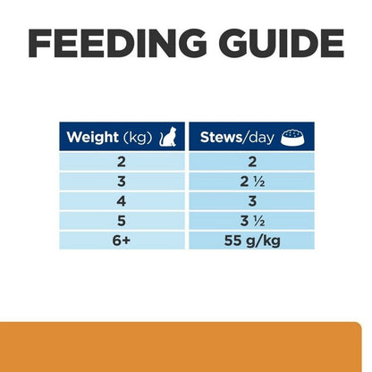 Hill's Prescription Diet Feline k/d Kidney Care Wet Cat Food Chicken Beef Salmon