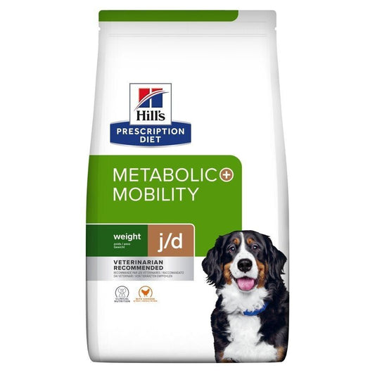 Hill's Prescription Diet Metabolic + Mobility j/d Dry Dog Food- 1.5kg, 4kg, 12kg