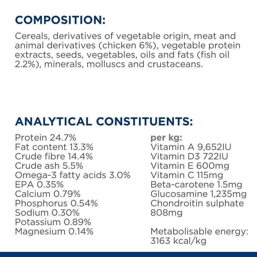 Hill's Prescription Diet Metabolic + Mobility j/d Dry Dog Food- 1.5kg, 4kg, 12kg