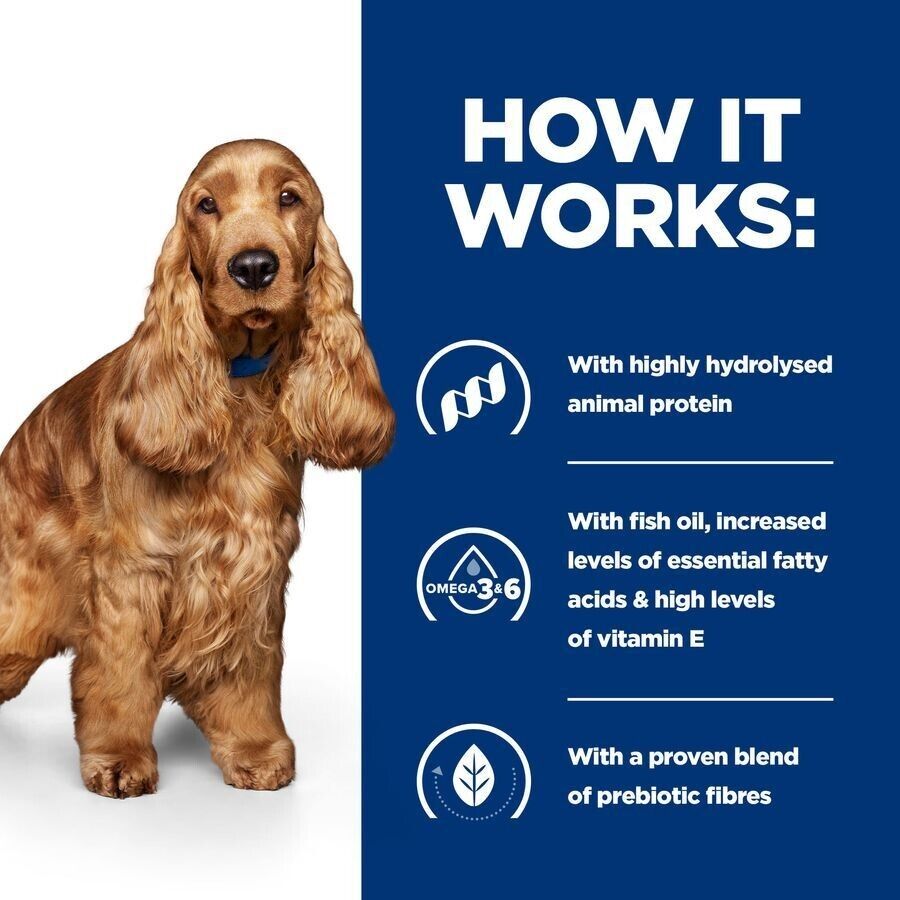 Hill's Prescription Diet Z/D Food Sensitivities Wet Dog Food Cans - 12 x 370g