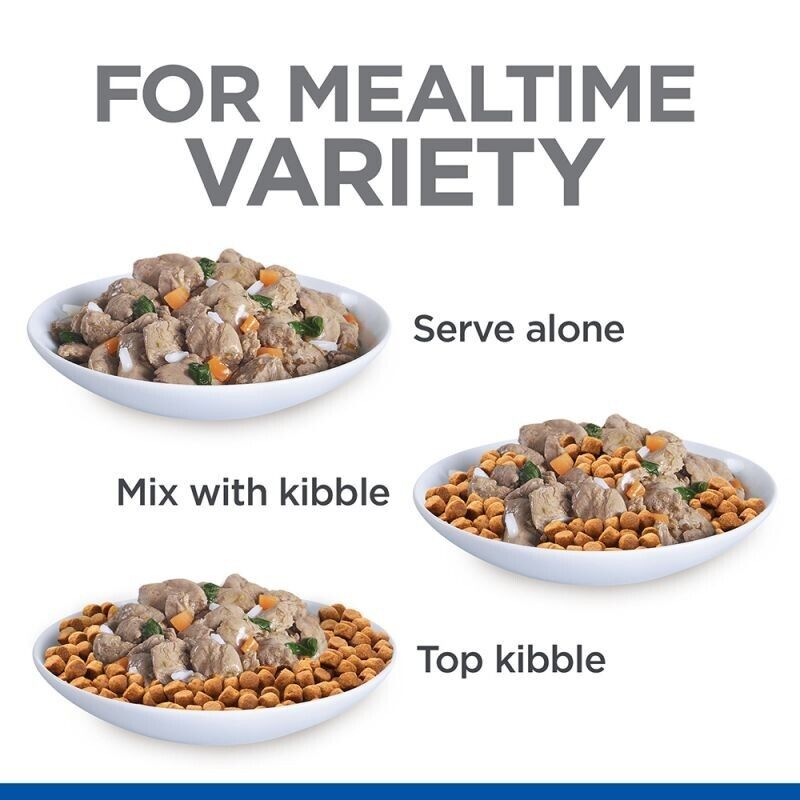 Hill's Science Plan Healthy Cuisine Chicken&Salmon Wet Adult Cat Food 12 x 80g , 24 x 80g