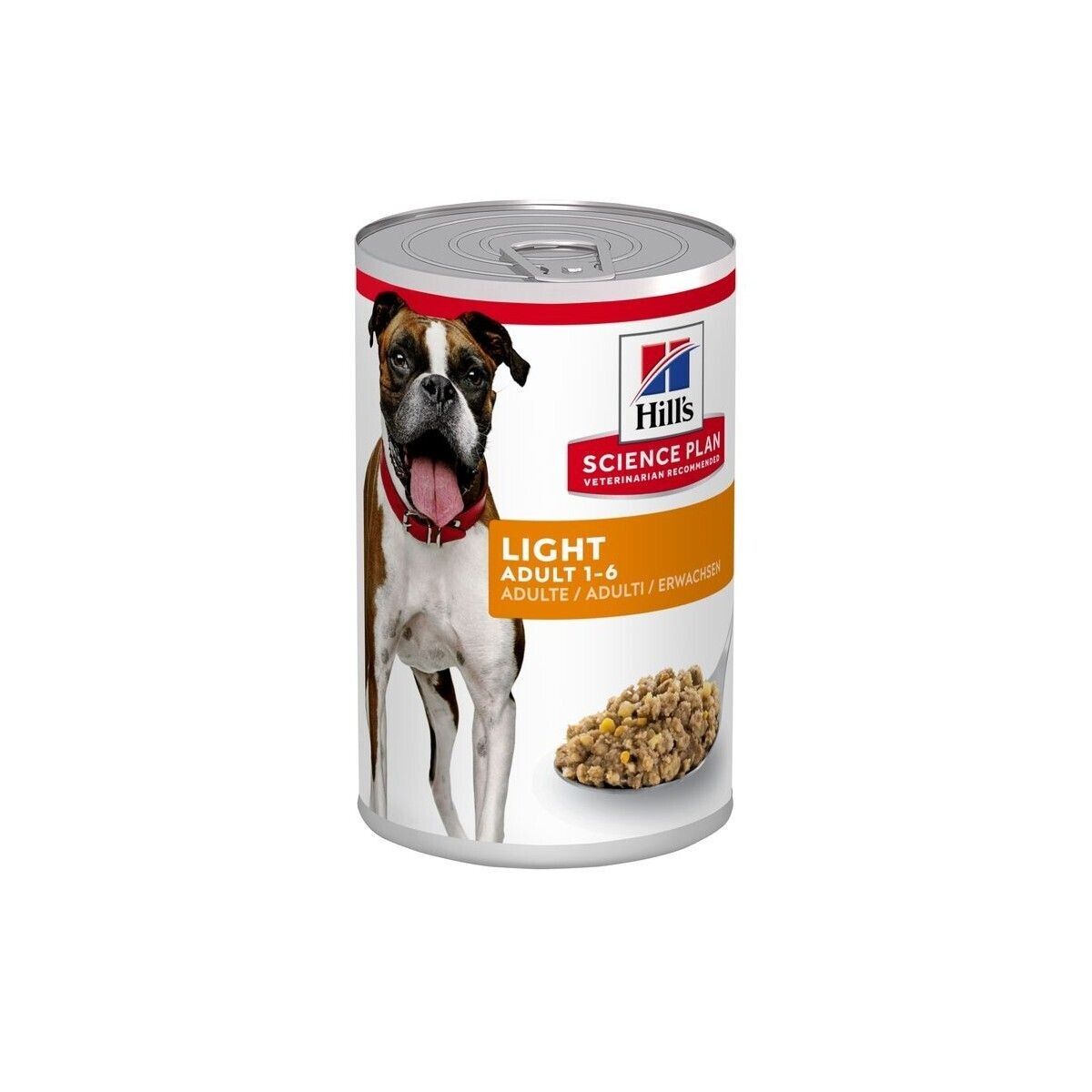 Hill's Science Plan Light Weight Control Adult Dog Food with Chicken 6 x 370g , 12x370g , 24 x 370g