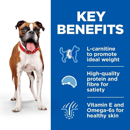 Hill's Science Plan Light Weight Control Adult Dog Food with Chicken 6 x 370g , 12x370g , 24 x 370g