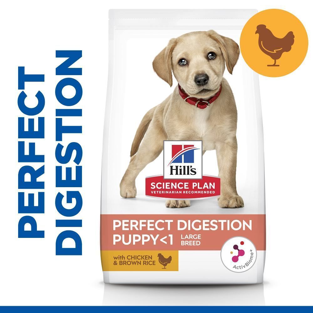 Hill's Science Plan Perfect Digestion Large Breed Puppy Dry Food - Chicken