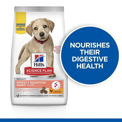 Hill's Science Plan Perfect Digestion Large Breed Puppy Dry Food - Chicken