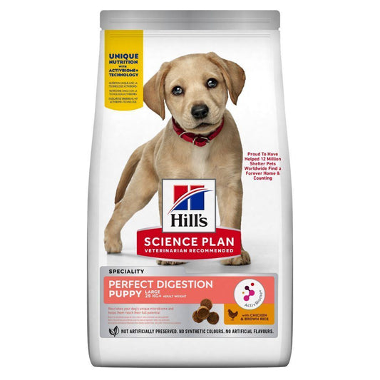 Hill's Science Plan Perfect Digestion Large Breed Puppy Dry Food - Chicken