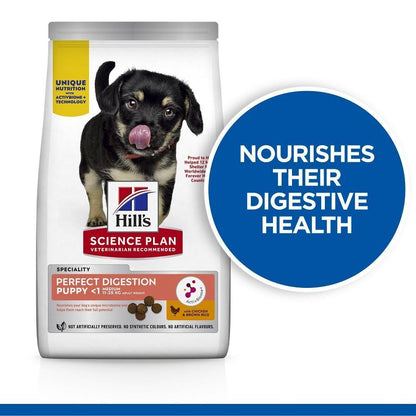 Hill's Science Plan Perfect Digestion Medium Breed Dry Puppy Food- Chicken