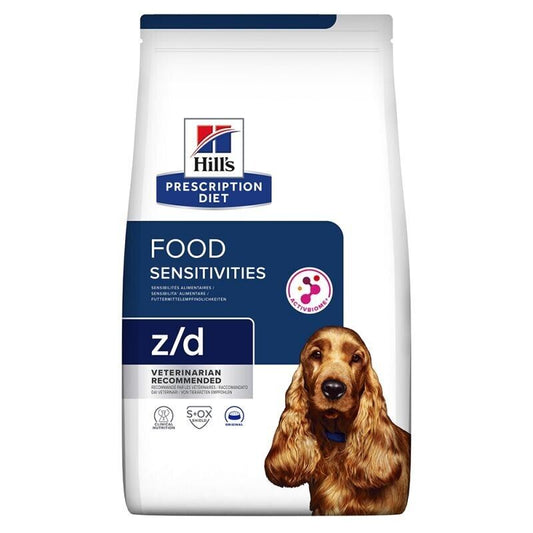 Hill's Prescription Diet Canine Z/D Food Sensitivities Dry Dog Food - 3kg , 10kg