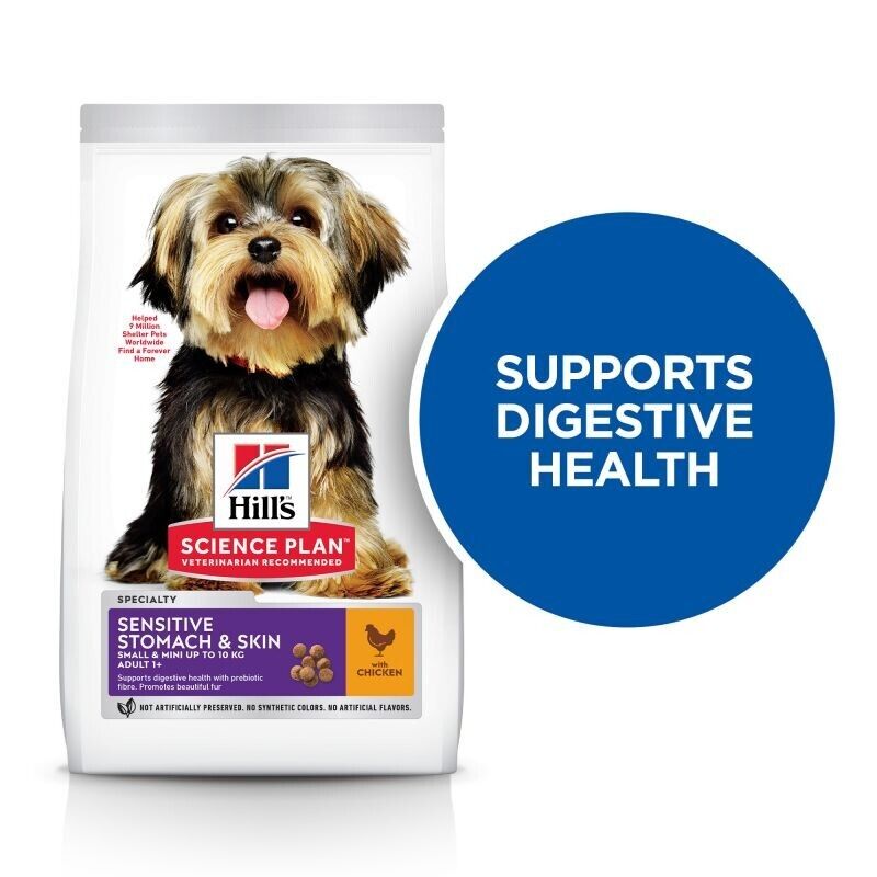 Hill's Science Plan Adult 1+ Sensitive Stomach & Skin Small & Mini Dry Dog Food