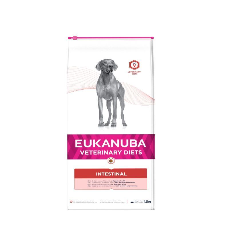 Intestinal Eukanuba Veterinary Diets Adult Dry Dog Food with Chicken 5 kg, 12 Kg