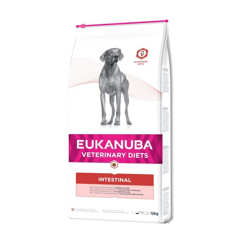 Intestinal Eukanuba Veterinary Diets Adult Dry Dog Food with Chicken 5 kg, 12 Kg