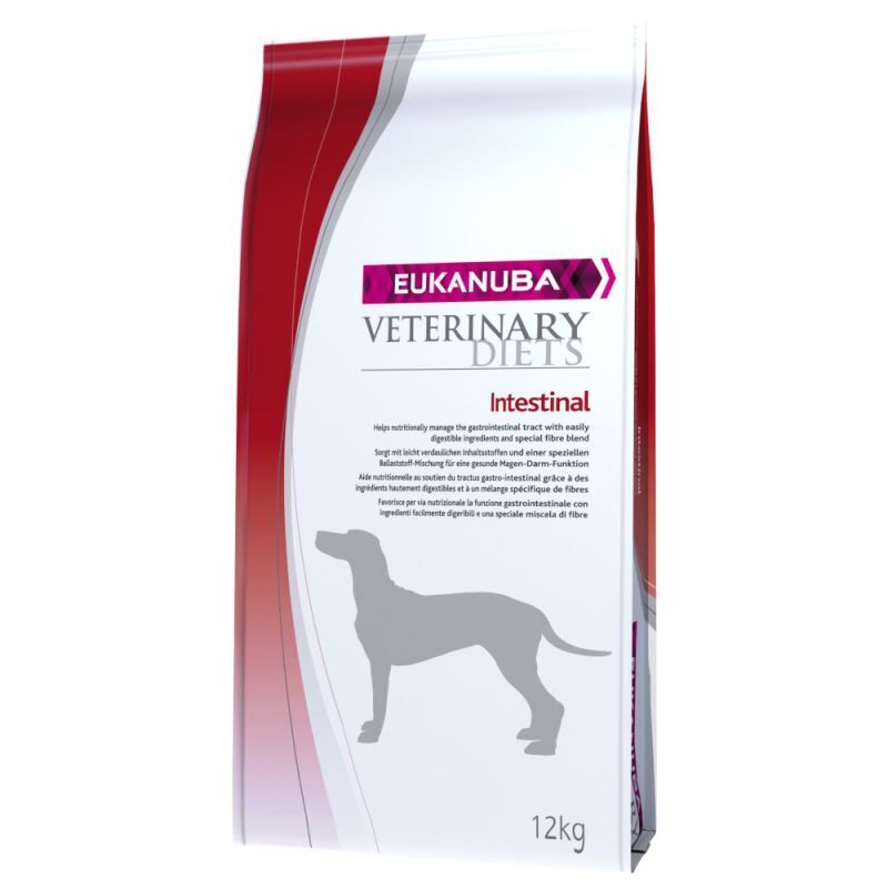 Intestinal Eukanuba Veterinary Diets Adult Dry Dog Food with Chicken 5 kg, 12 Kg