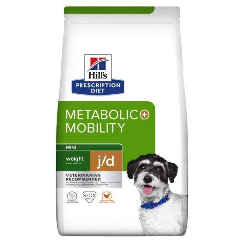 Hill's Prescription Diet Dry Dog j/d Mini Metabolic + Mobility - 1kg, 3kg, 6kg